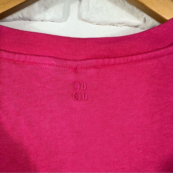 Sweaty Betty Cropped Pink Long Sleeve Lightweight Sweatshirt Top Size 4 - Picture 9 of 11